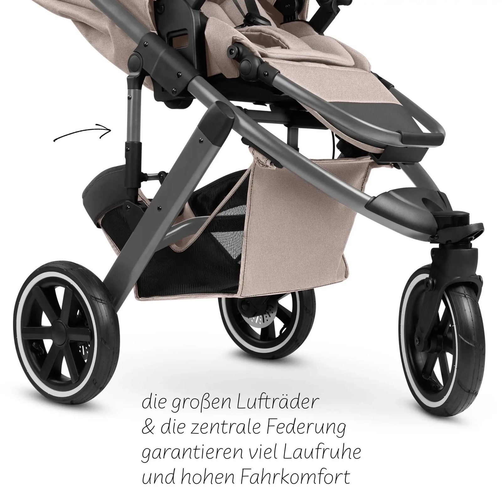 Poussette de sport Salsa 5 Run ( avec homologation sport ) confortable et légère, pour les familles qui aiment le sport – Image 10