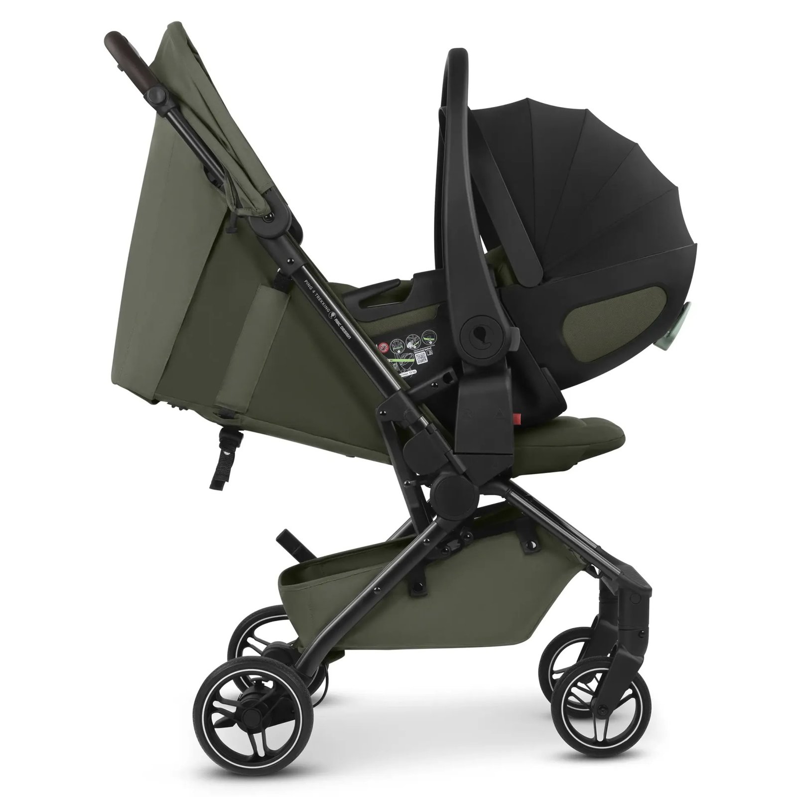 Poussette compacte idéale pour voyage Ping 4 Trekking