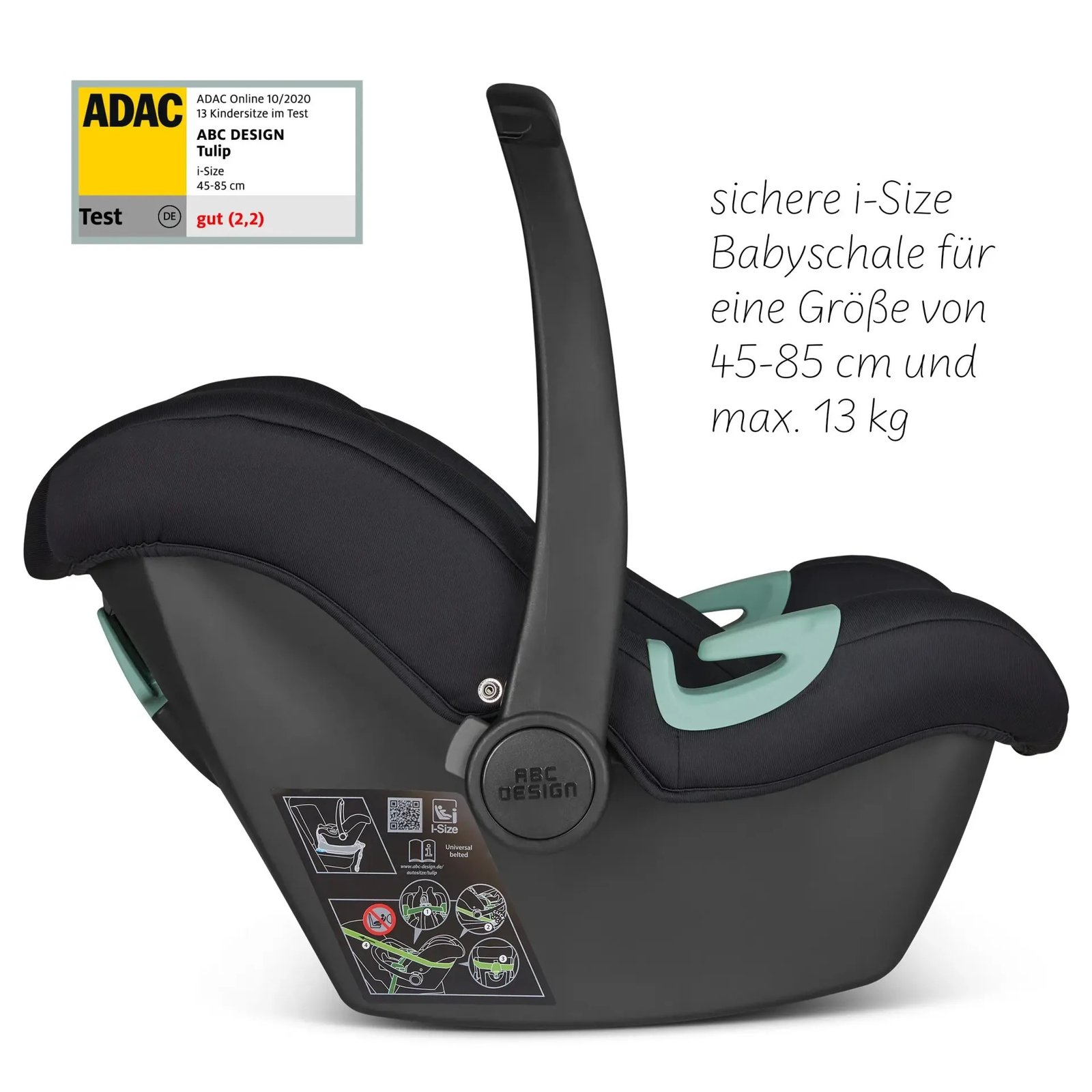 Coque auto Tulip i-Size avec base Isofix pivotante Root - Arriver à destination en toute sécurité et de manière détendue – Image 13
