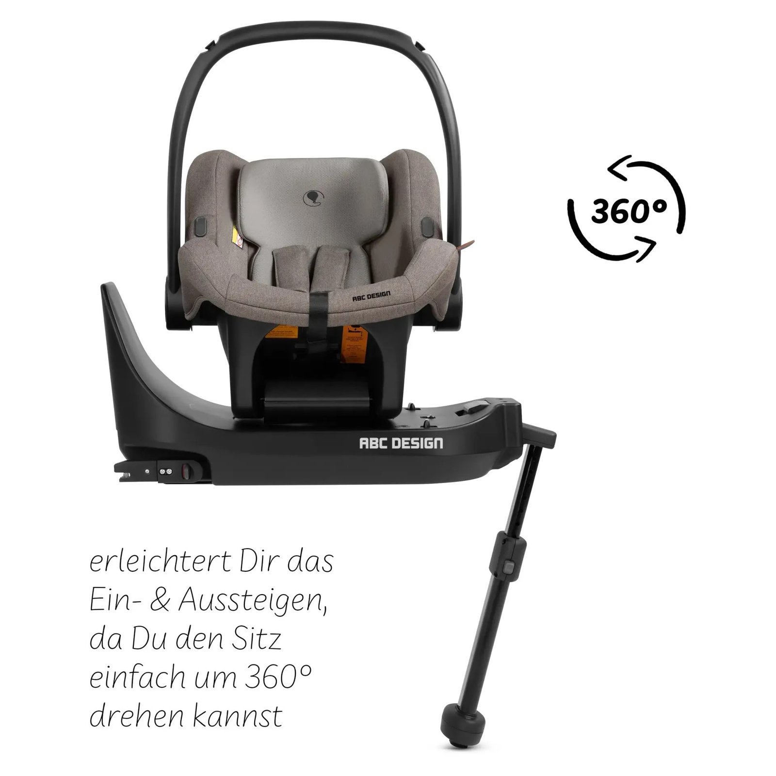 Coque auto Tulip i-Size avec base Isofix pivotante Root - Arriver à destination en toute sécurité et de manière détendue – Image 12