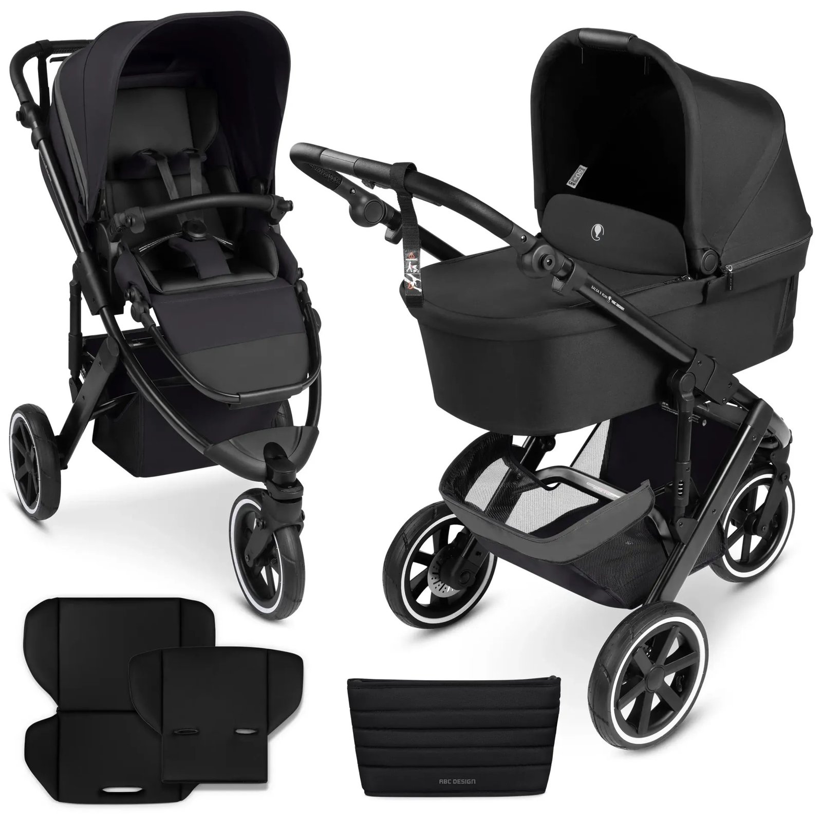 Poussette 2en1 Salsa 5 Run - Confortable et Légère, pour les Familles qui aiment le Sport – Image 27