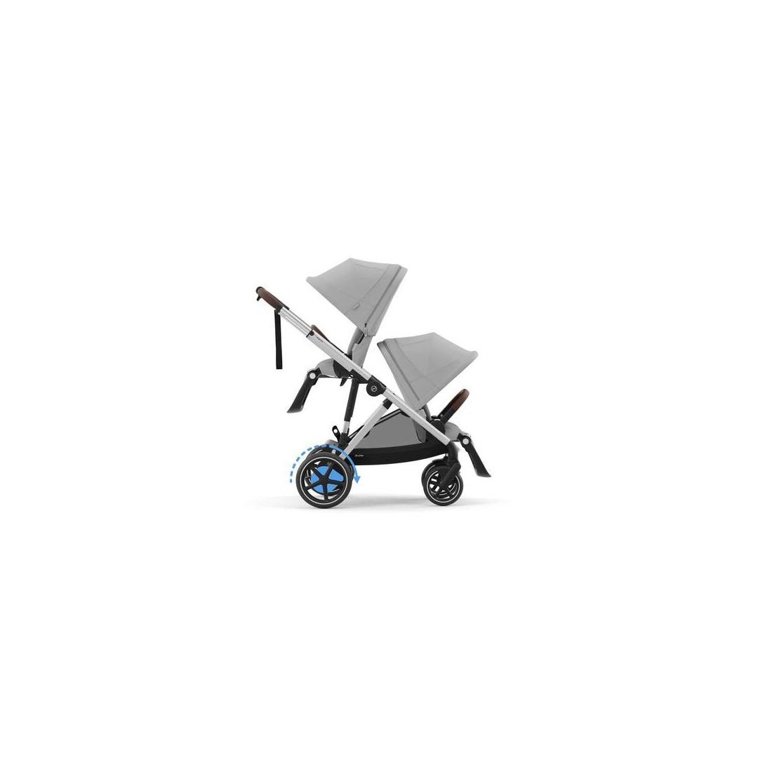 Poussette e-Gazelle S avec 2 Assises - Cybex – Image 10