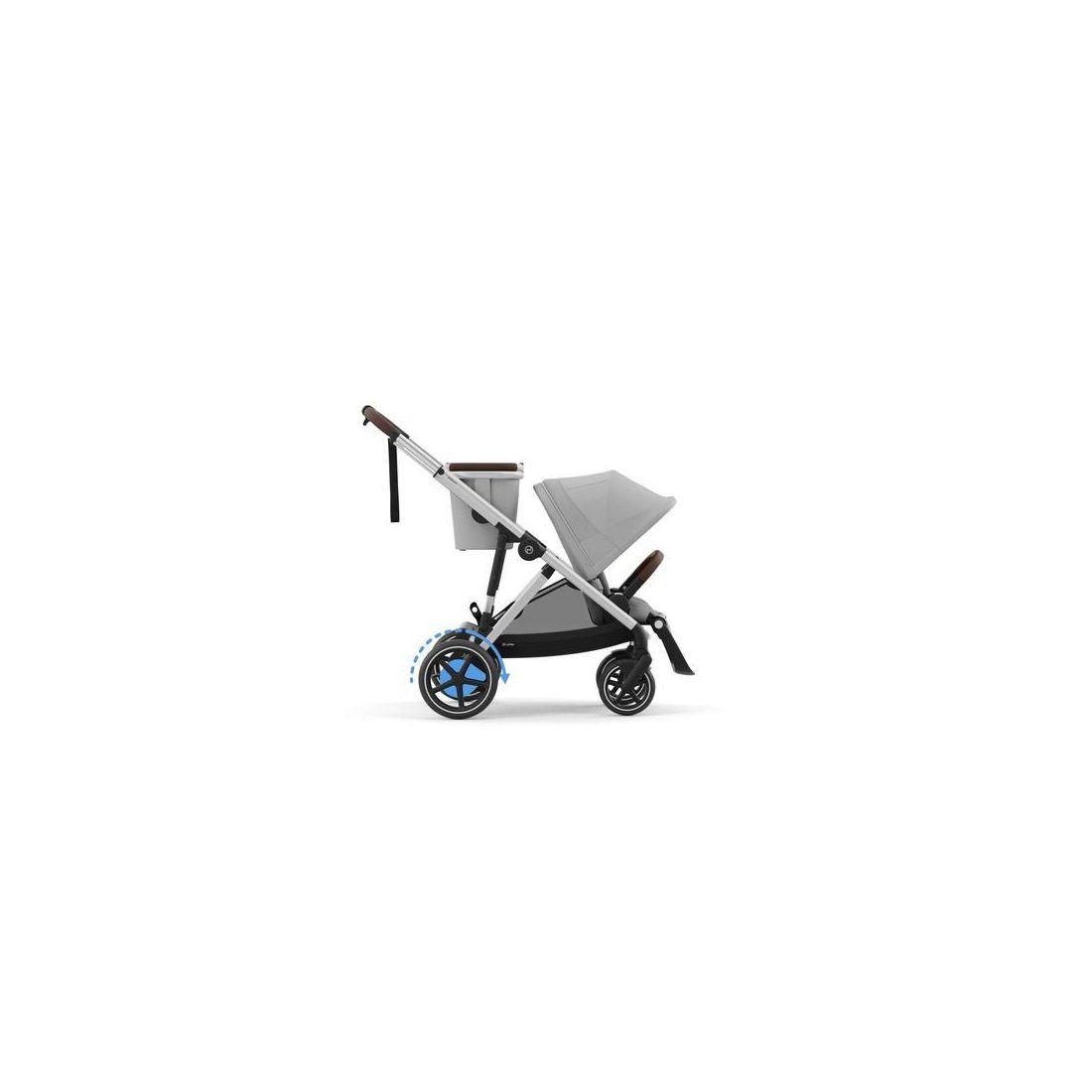 Poussette e-Gazelle S avec 2 Assises - Cybex – Image 6