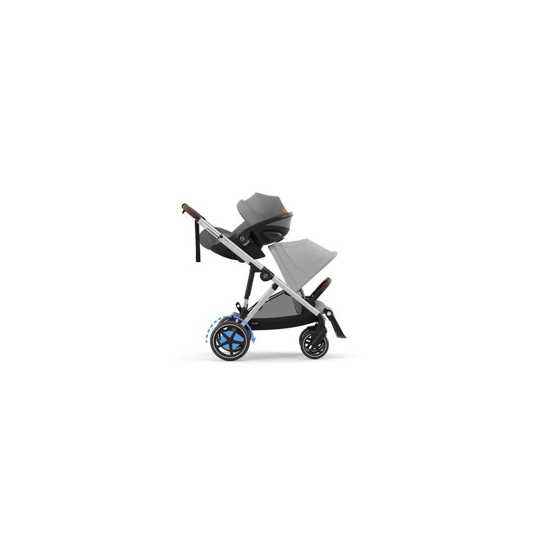 Poussette e-Gazelle S avec 2 Assises - Cybex – Image 3