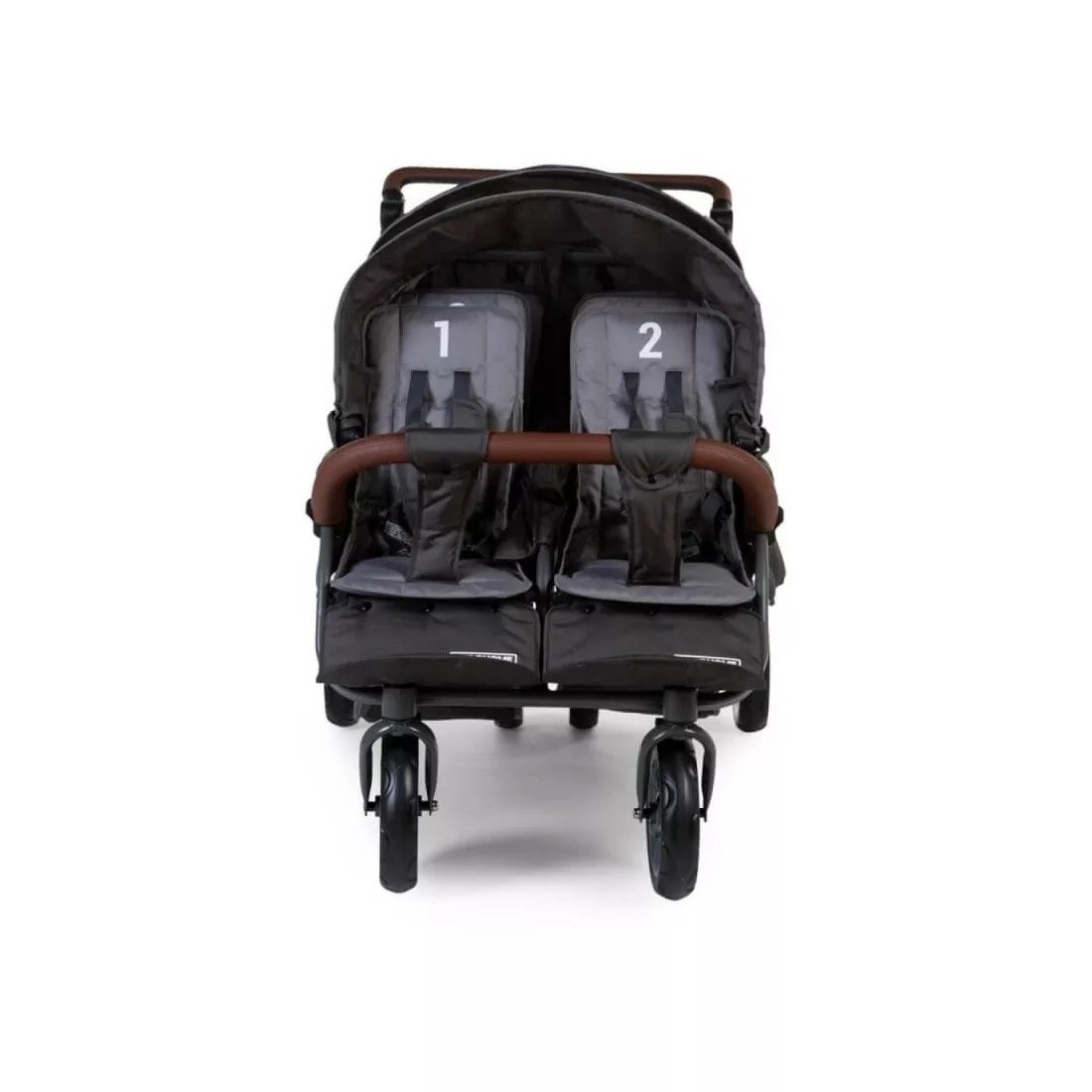 Sixseater Poussette 6 Places ( avec frein automatique ) Anthracite Childhome – Image 3