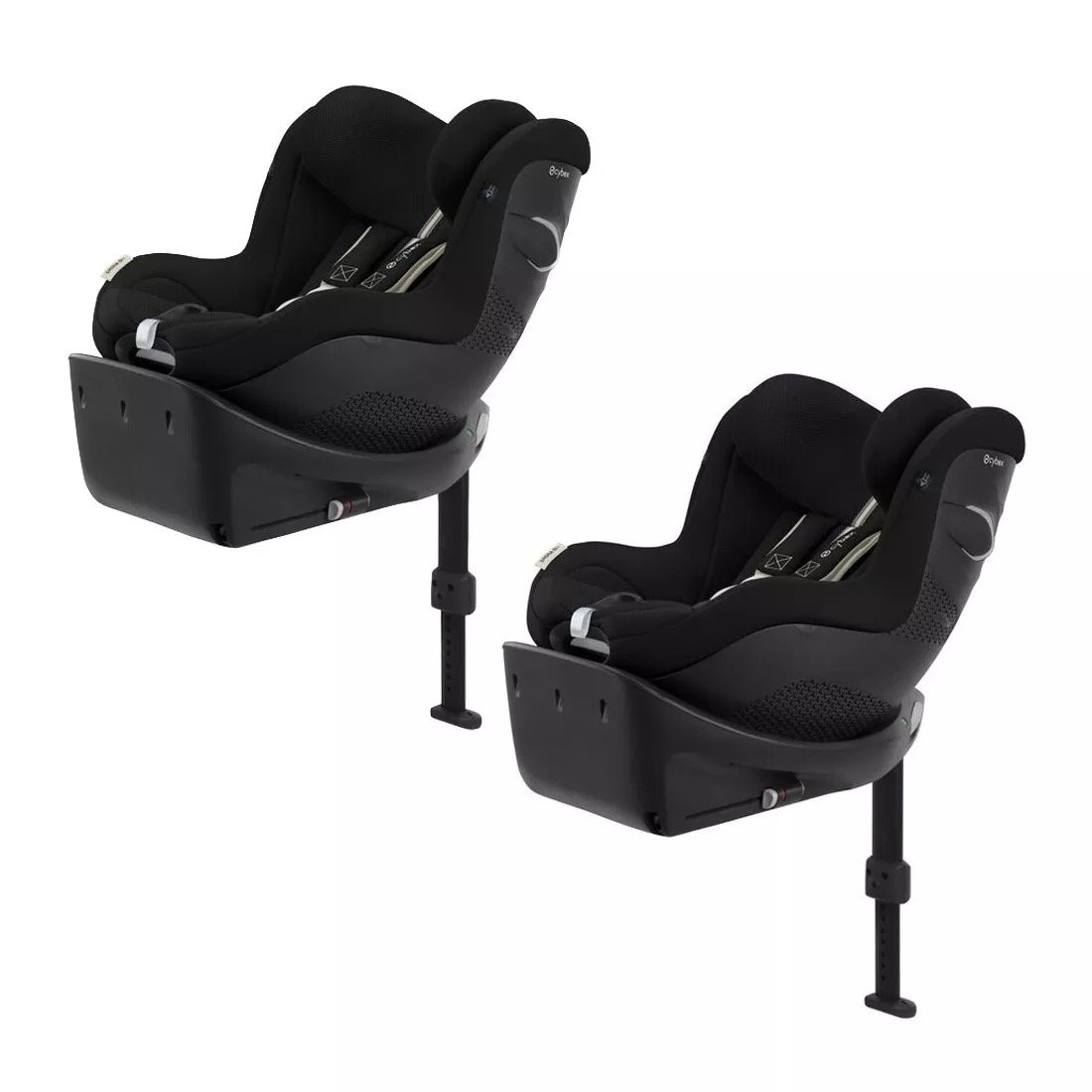 Pack Jumeaux 2 coques siège auto Sirona Gi i-Size - Cybex - 3 mois jusqu’à 4 ans - Rotation 360° pour une installation facile – Image 5