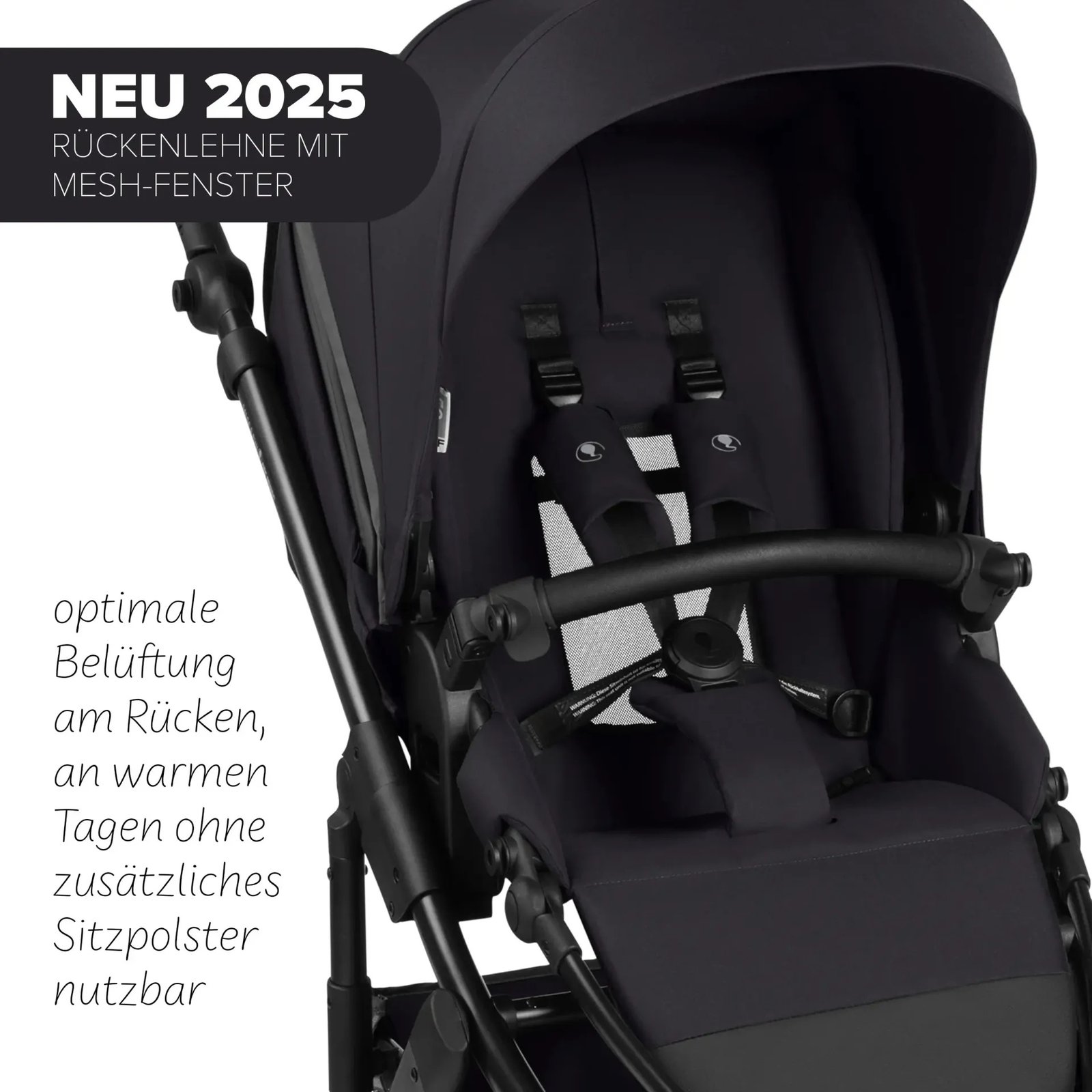 Poussette 2en1 Salsa 5 Run - Confortable et Légère, pour les Familles qui aiment le Sport – Image 17
