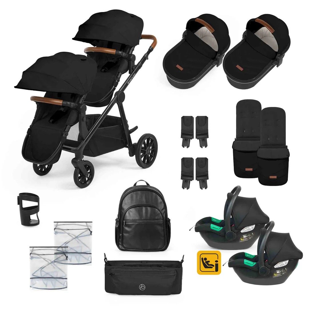 Ensemble de voyage 16 pièces Virgo Twin avec sièges auto i-Size Cirrus – Image 19