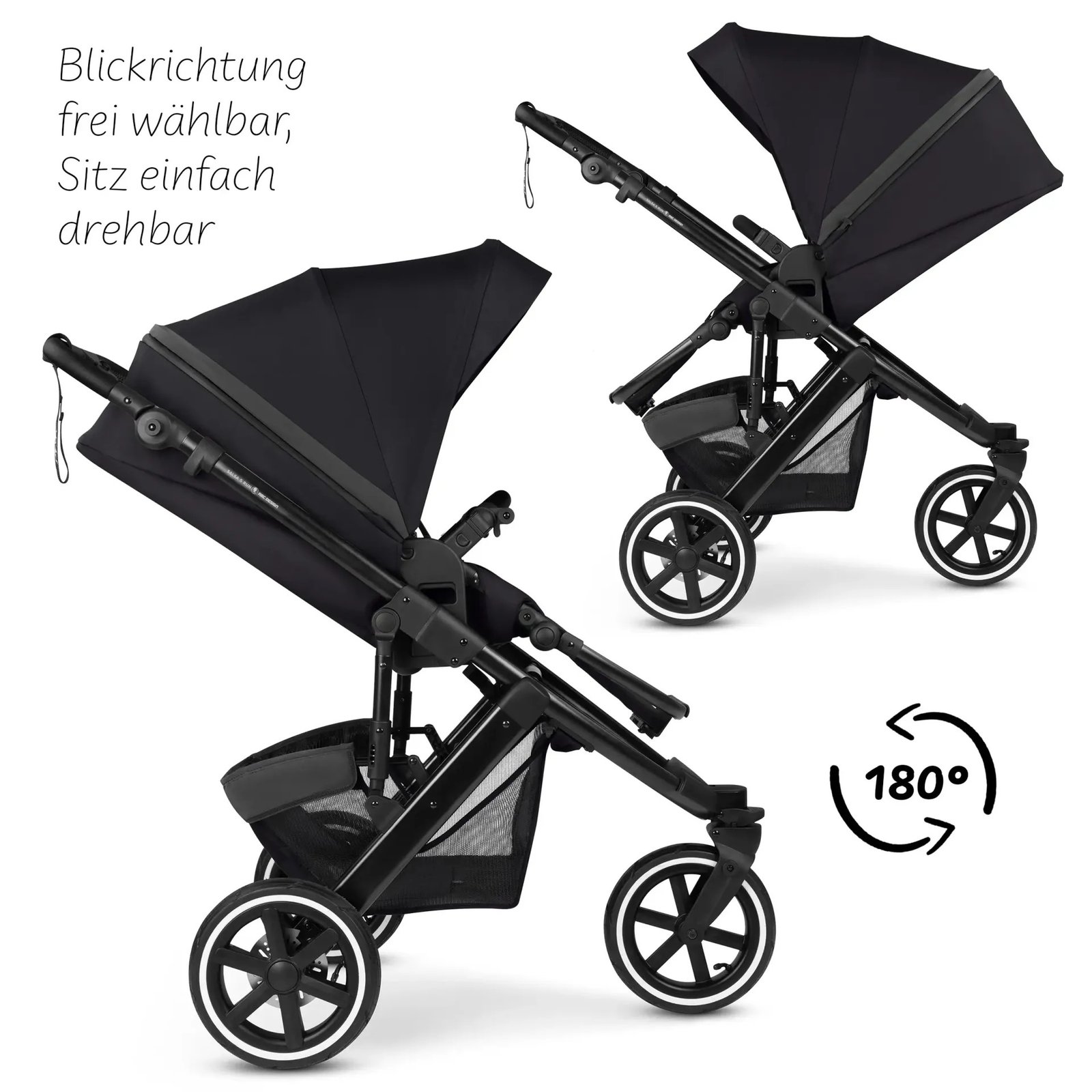 Poussette 2en1 Salsa 5 Run - Confortable et Légère, pour les Familles qui aiment le Sport – Image 15