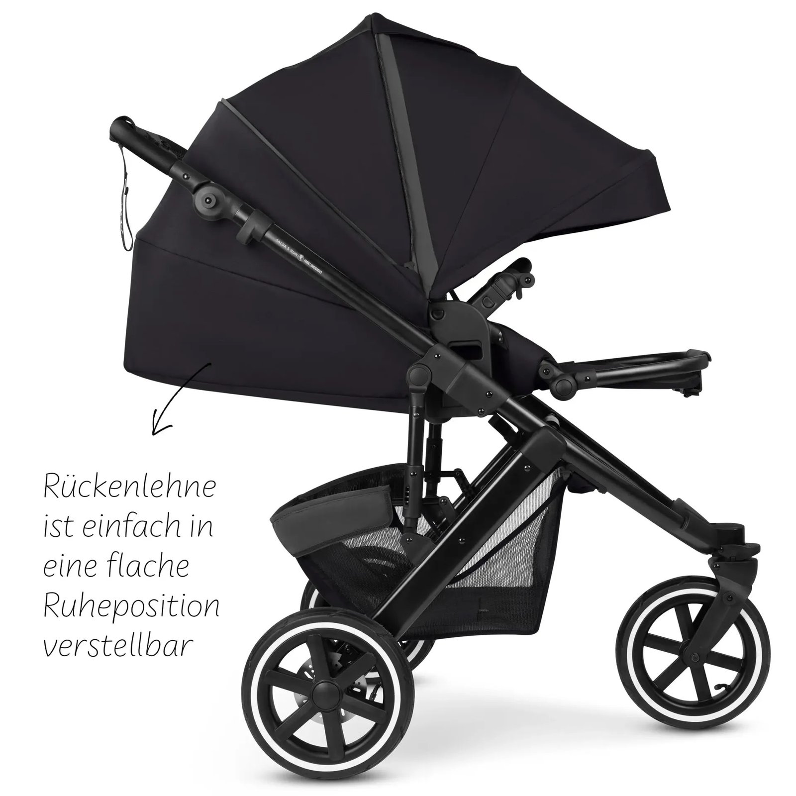 Poussette 2en1 Salsa 5 Run - Confortable et Légère, pour les Familles qui aiment le Sport – Image 14