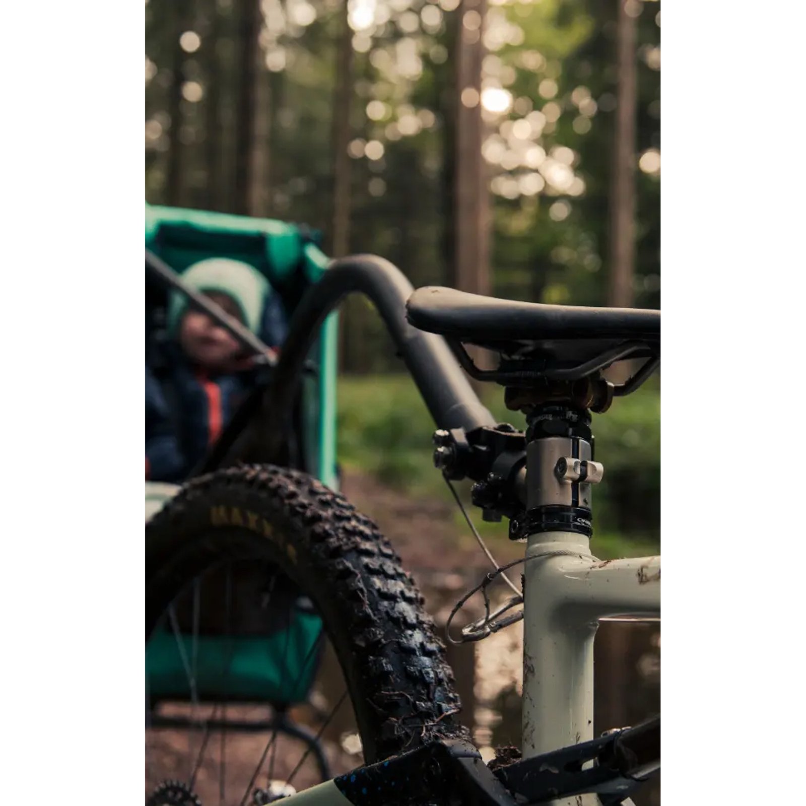 Remorque sport Singletrailer II enfant - Tout Terrain avec suspension réglable – Image 4
