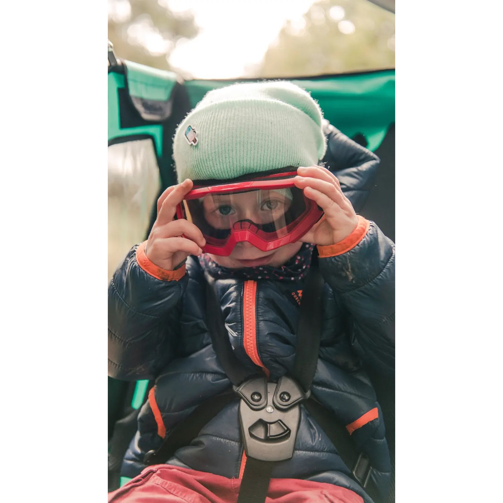 Remorque sport Singletrailer II enfant - Tout Terrain avec suspension réglable – Image 2