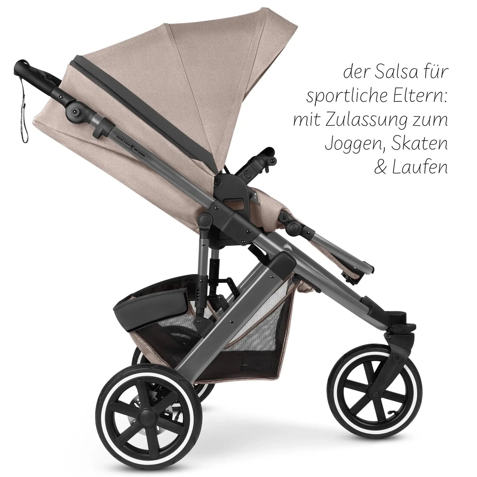 Poussette de sport Salsa 5 Run ( avec homologation sport ) confortable et légère, pour les familles qui aiment le sport – Image 20