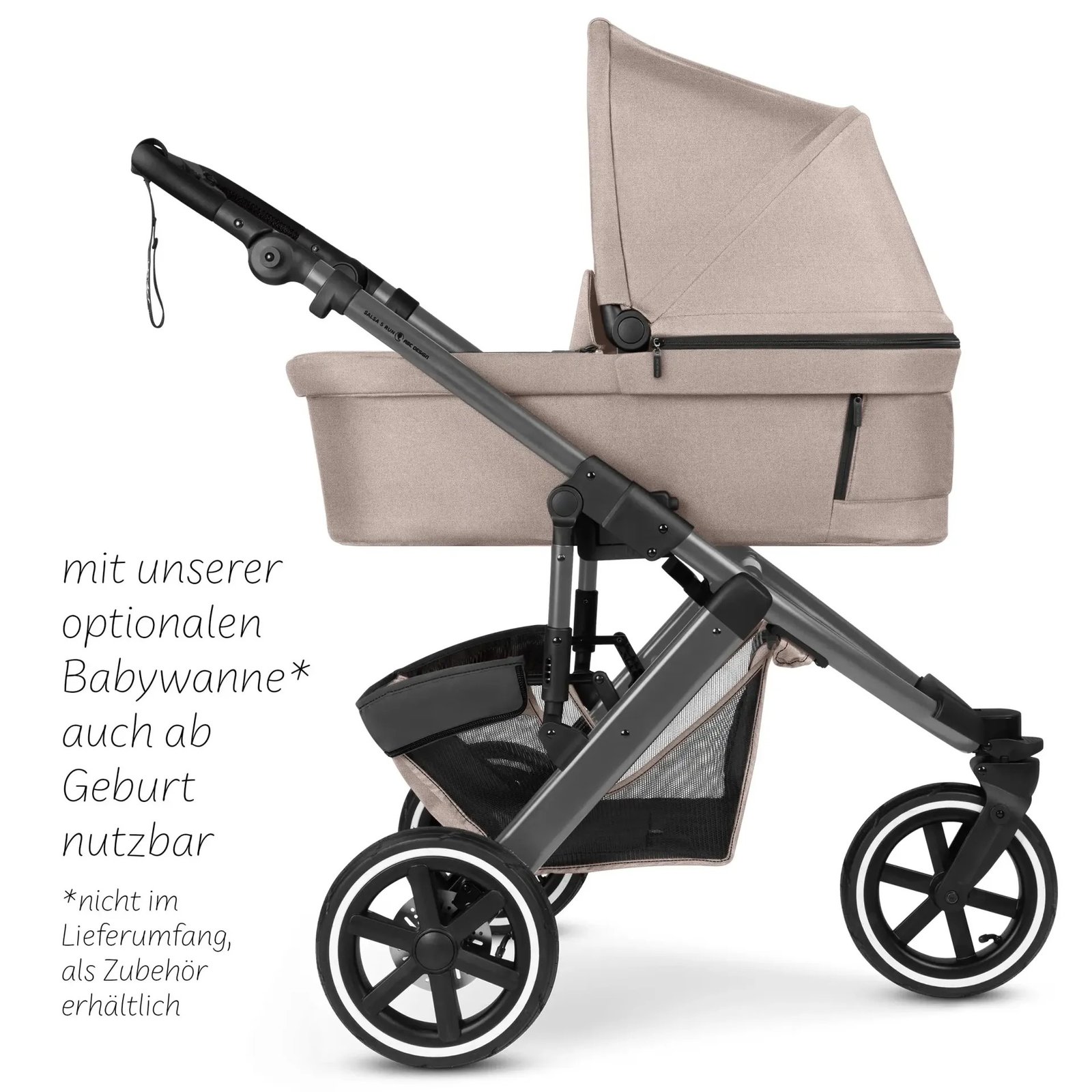 Poussette de sport Salsa 5 Run ( avec homologation sport ) confortable et légère, pour les familles qui aiment le sport – Image 19