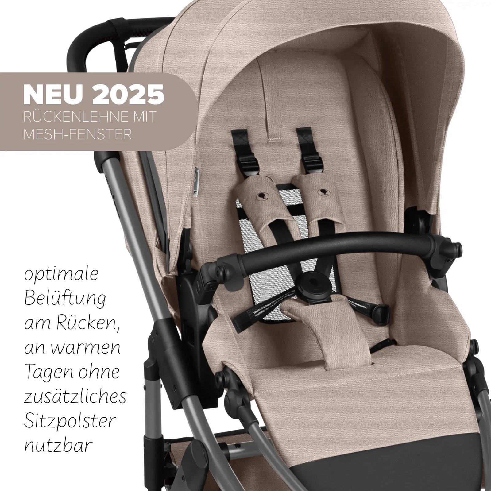 Poussette de sport Salsa 5 Run ( avec homologation sport ) confortable et légère, pour les familles qui aiment le sport – Image 18