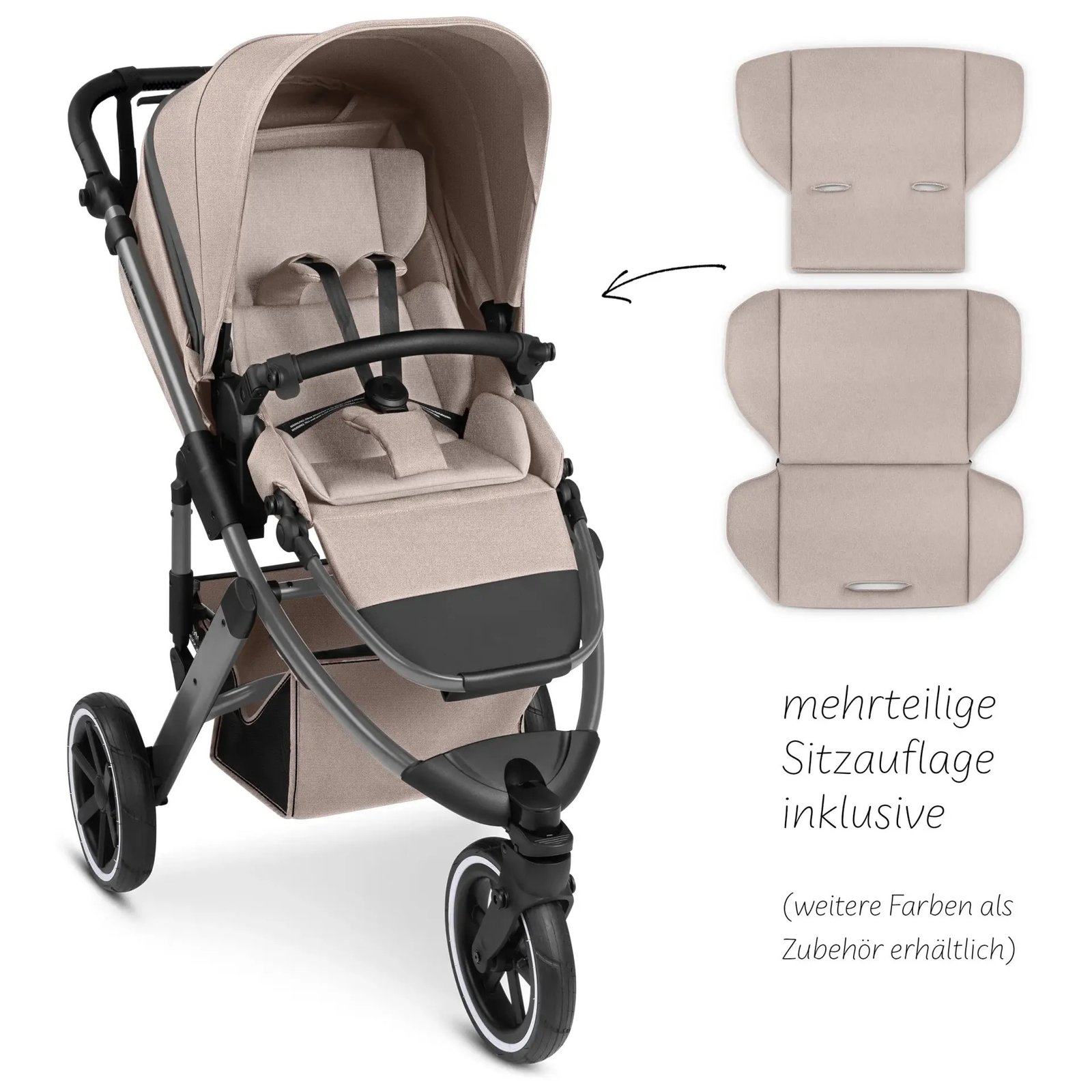 Poussette de sport Salsa 5 Run ( avec homologation sport ) confortable et légère, pour les familles qui aiment le sport – Image 17