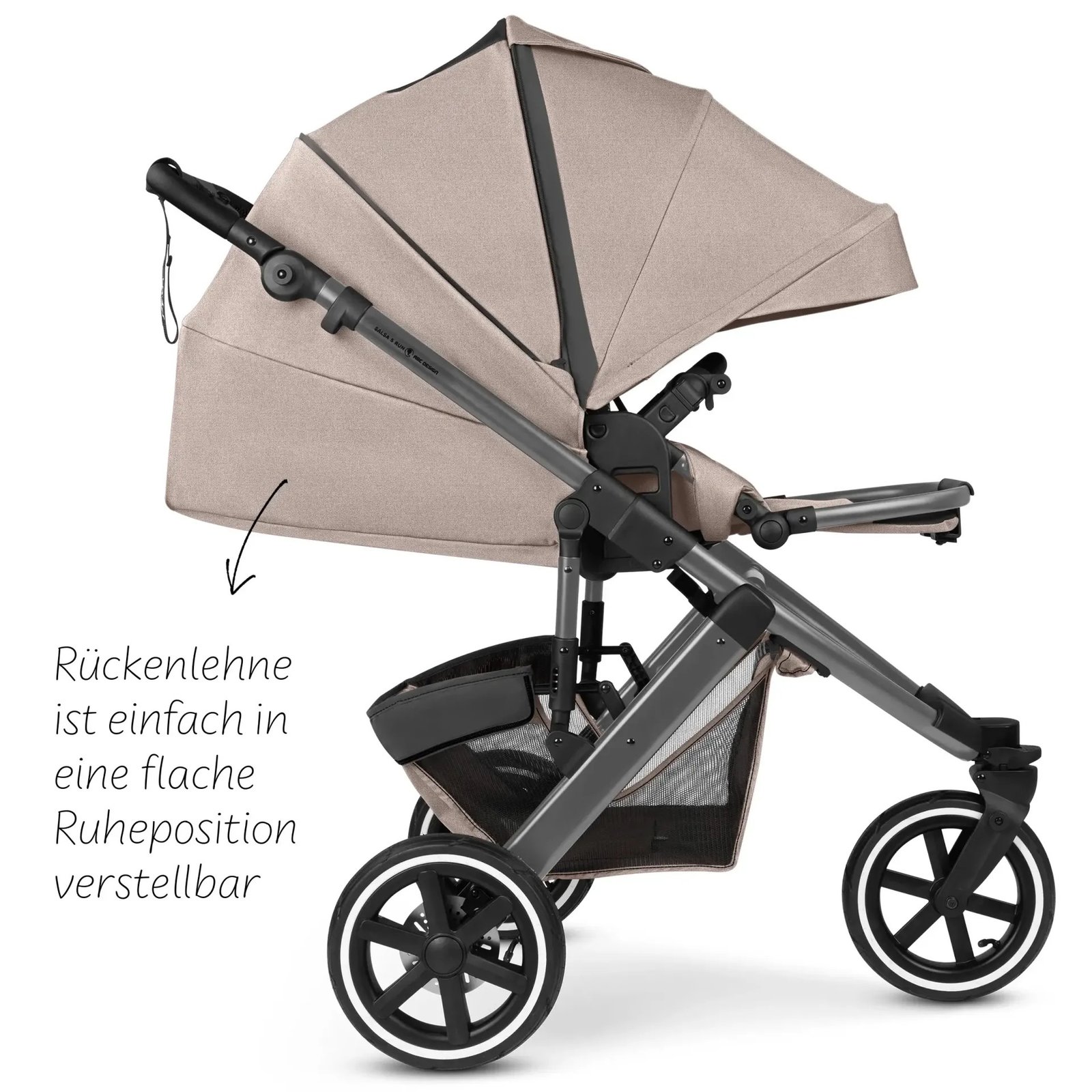 Poussette de sport Salsa 5 Run ( avec homologation sport ) confortable et légère, pour les familles qui aiment le sport – Image 15